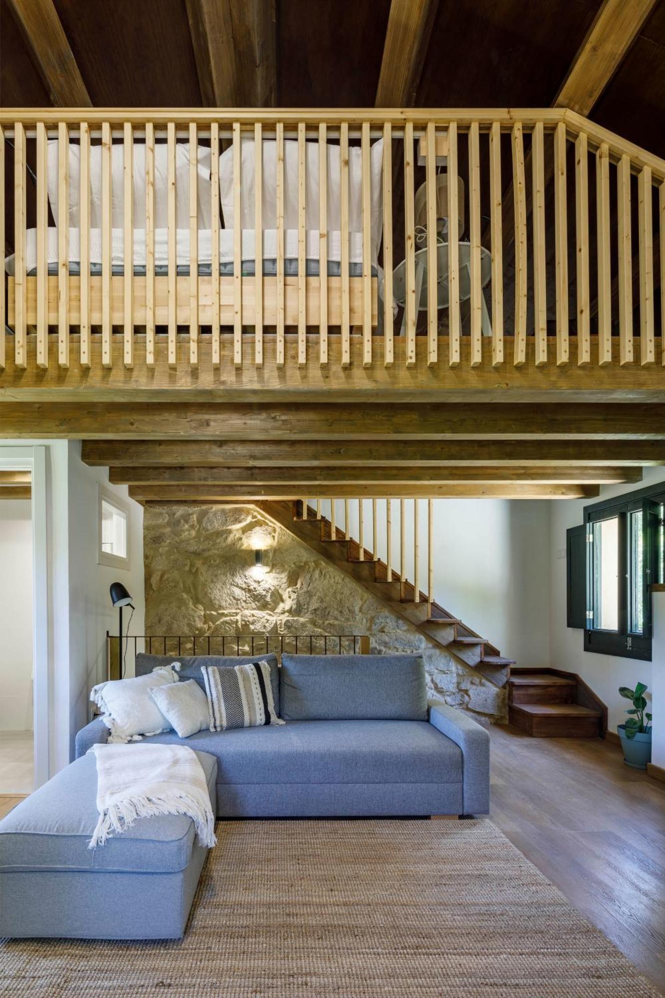 Hermoso Molino Restaurado A Pie Del Rio En Vigo Exterior foto